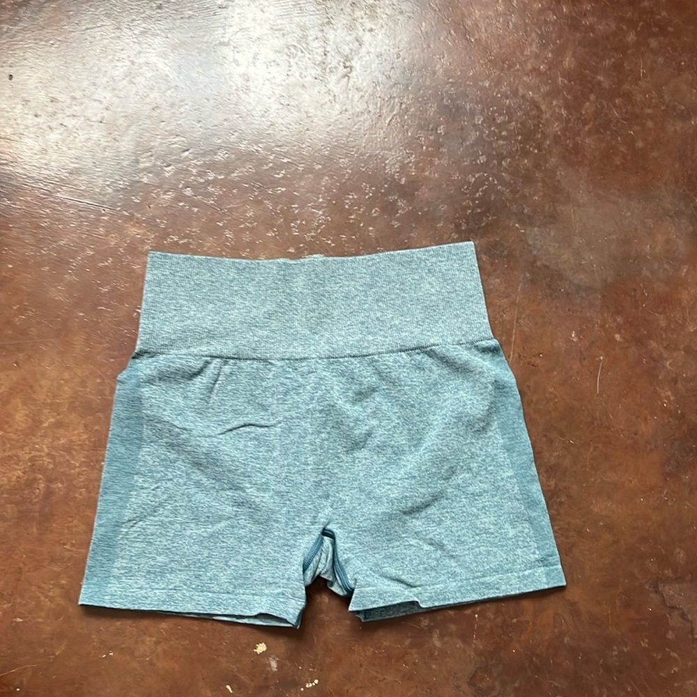 Pink biker shorts